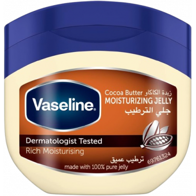 VASELINE ® COCOA BUTTER MOISTURIZING JELLY — 100% PURE JELLY 100 ML VASELINE ® COCOA BUTTER MOISTURIZING JELLY — 100% PURE JELLY 100 ML